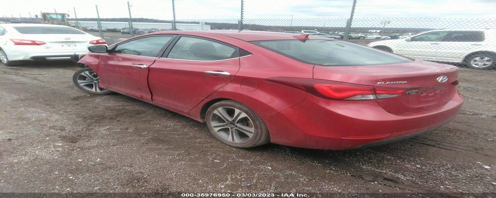 KMHDH4AH3EU173206 2014 HYUNDAI ELANTRA photo no. 3