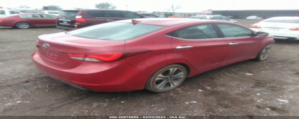 KMHDH4AH3EU173206 2014 HYUNDAI ELANTRA photo no. 4
