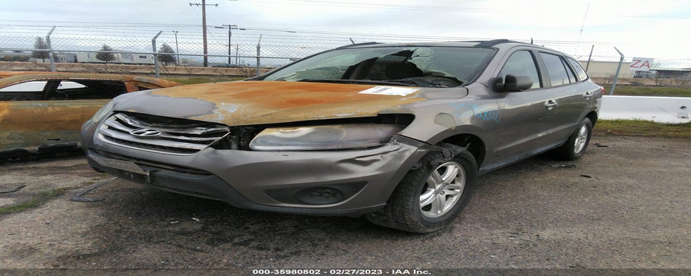 5XYZG3AB1CG126564 2012 HYUNDAI SANTA FE photo no. 2