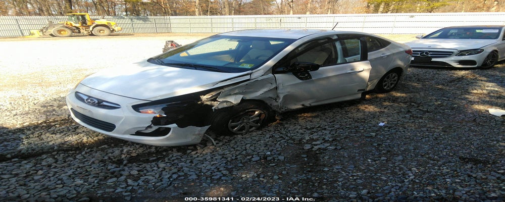 KMHCT4AE7EU776773 2014 HYUNDAI ACCENT photo no. 2