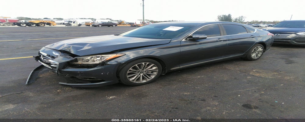KMHGN4JEXFU083810 2015 HYUNDAI GENESIS photo no. 2