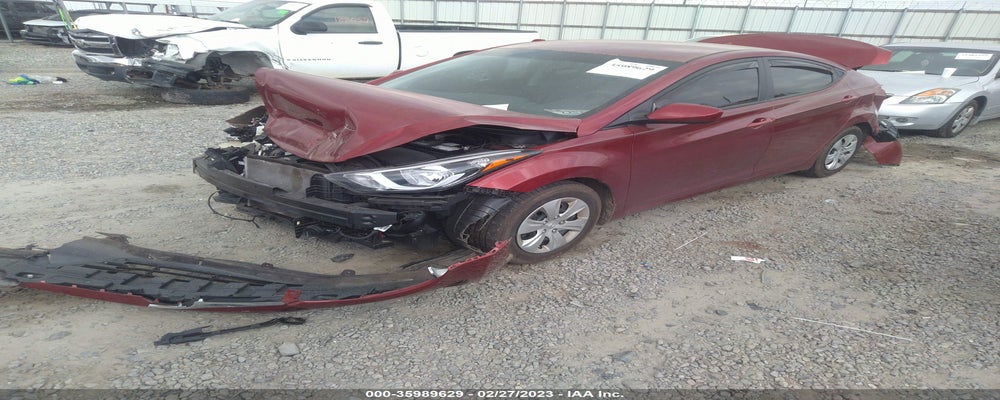 5NPDH4AE7GH768387 2016 HYUNDAI ELANTRA photo no. 2