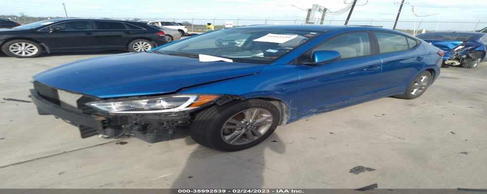 KMHD84LFXJU475226 2018 HYUNDAI ELANTRA photo no. 2