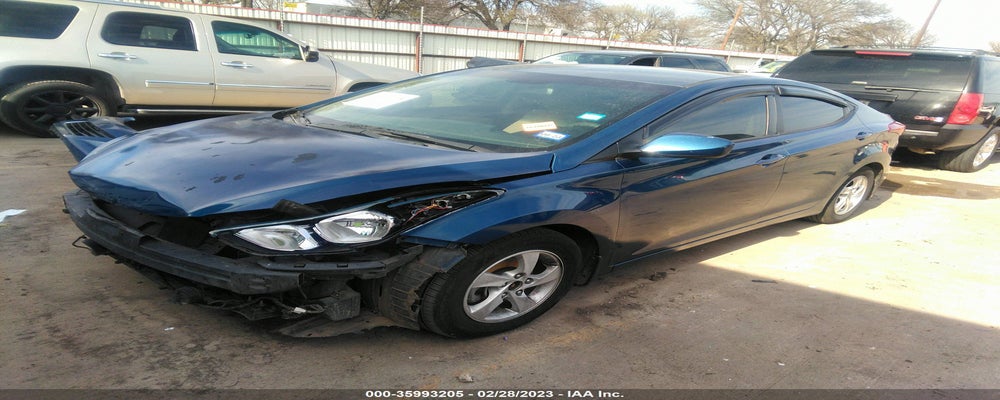 KMHDH4AE9FU392002 2015 HYUNDAI ELANTRA photo no. 2