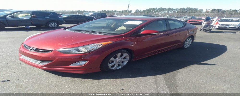 5NPDH4AE2DH396923 2013 HYUNDAI ELANTRA photo no. 2