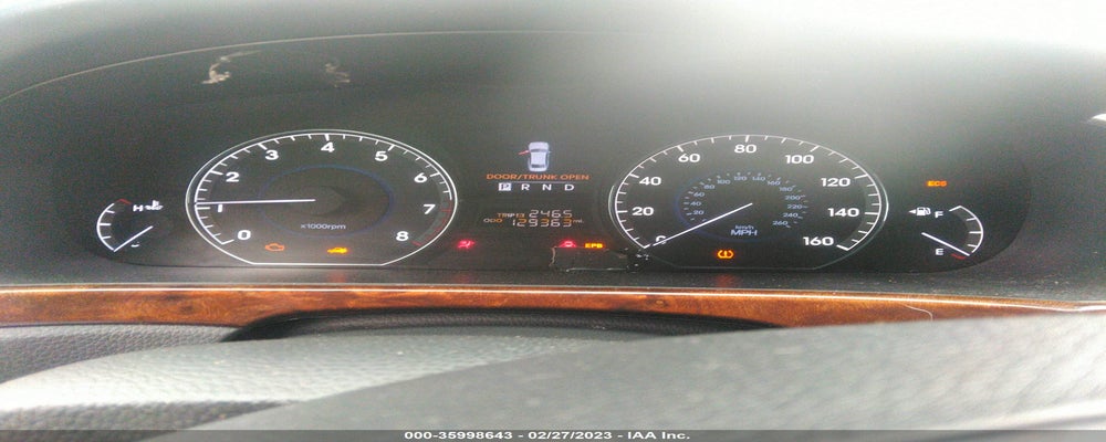 KMHGH4JF9BU035872 2011 HYUNDAI EQUUS photo no. 7