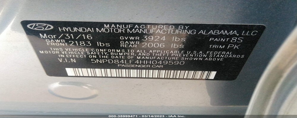 5NPD84LF4HH049590 2017 HYUNDAI ELANTRA photo no. 9