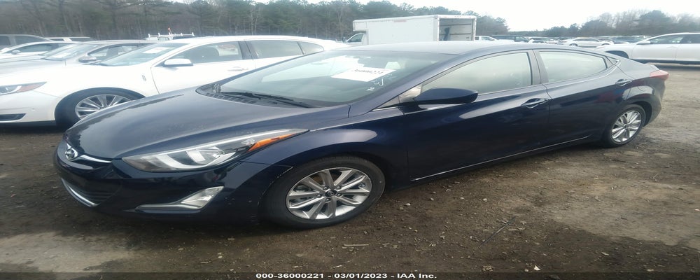 5NPDH4AE6EH468319 2014 HYUNDAI ELANTRA photo no. 2