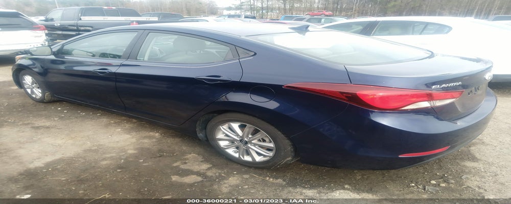5NPDH4AE6EH468319 2014 HYUNDAI ELANTRA photo no. 3