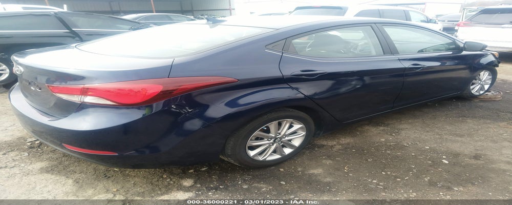 5NPDH4AE6EH468319 2014 HYUNDAI ELANTRA photo no. 4