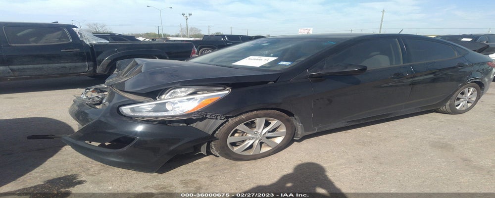 KMHCU4AE7EU710494 2014 HYUNDAI ACCENT photo no. 2