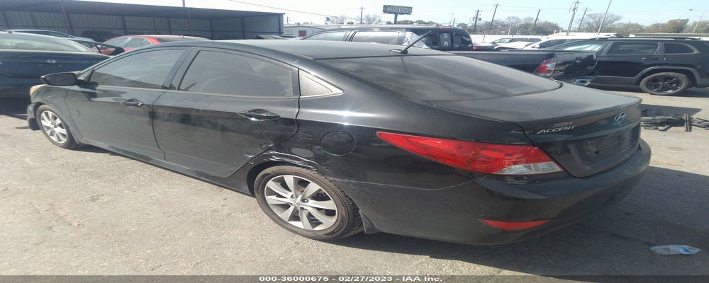 KMHCU4AE7EU710494 2014 HYUNDAI ACCENT photo no. 3