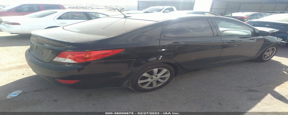 KMHCU4AE7EU710494 2014 HYUNDAI ACCENT photo no. 4