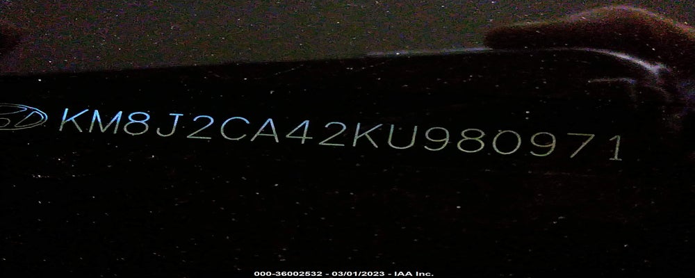 KM8J2CA42KU980971 2019 HYUNDAI TUCSON photo no. 9