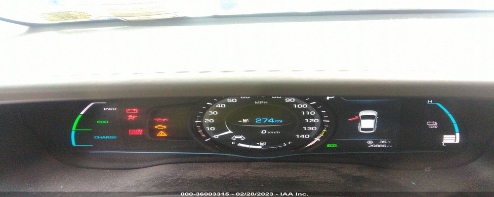 KMHC75LD1KU160156 2019 HYUNDAI IONIQ photo no. 7