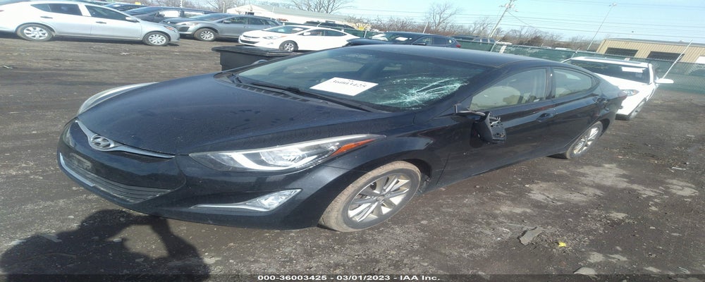5NPDH4AE3GH661577 2016 HYUNDAI ELANTRA photo no. 2