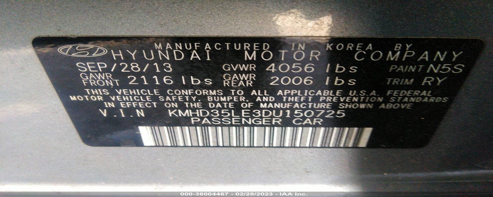 KMHD35LE3DU150725 2013 HYUNDAI ELANTRA GT photo no. 9