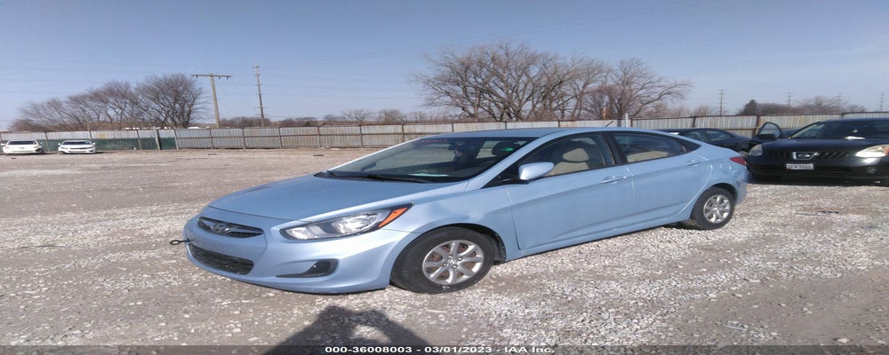 KMHCT4AE2EU721499 2014 HYUNDAI ACCENT photo no. 2