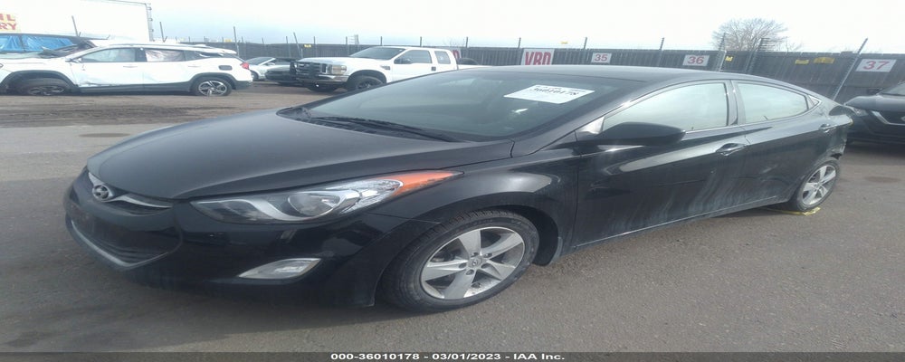 5NPDH4AEXDH407294 2013 HYUNDAI ELANTRA photo no. 2
