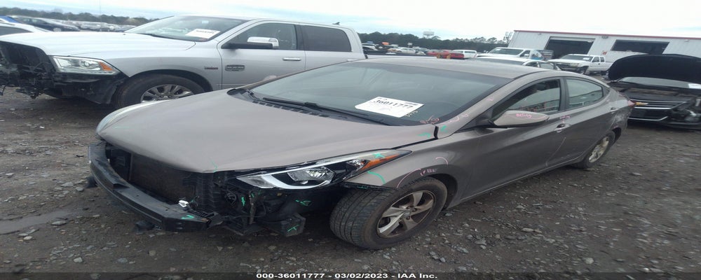 5NPDH4AE3FH614869 2015 HYUNDAI ELANTRA photo no. 2