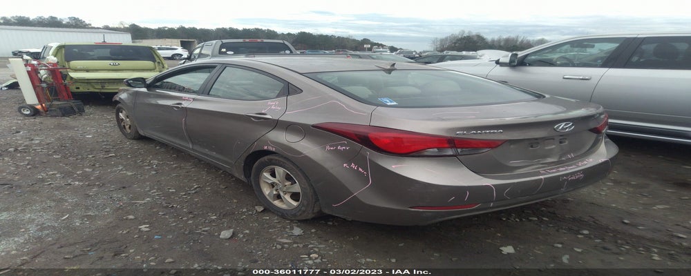 5NPDH4AE3FH614869 2015 HYUNDAI ELANTRA photo no. 3