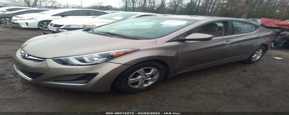5NPDH4AE9EH512569 2014 HYUNDAI ELANTRA photo no. 2