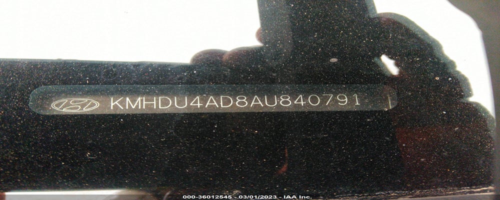 KMHDU4AD8AU840791 2010 HYUNDAI ELANTRA photo no. 9