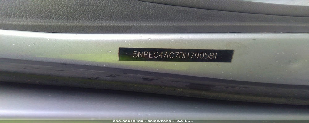 5NPEC4AC7DH790581 2013 HYUNDAI SONATA photo no. 9