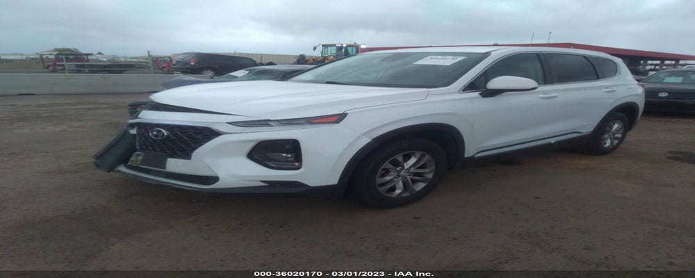 5NMS23AD0KH024212 2019 HYUNDAI SANTA FE photo no. 2