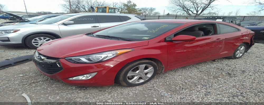 KMHDH6AE0DU016801 2013 HYUNDAI ELANTRA COUPE photo no. 2