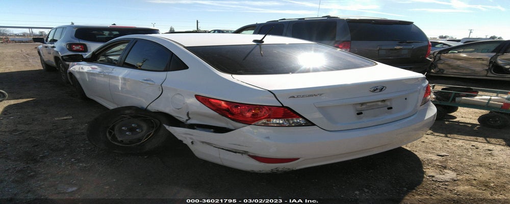 KMHCT4AEXEU664761 2014 HYUNDAI ACCENT photo no. 3
