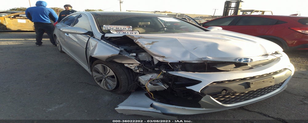 KMHEC4A44FA121604 2015 HYUNDAI SONATA HYBRID photo no. 6