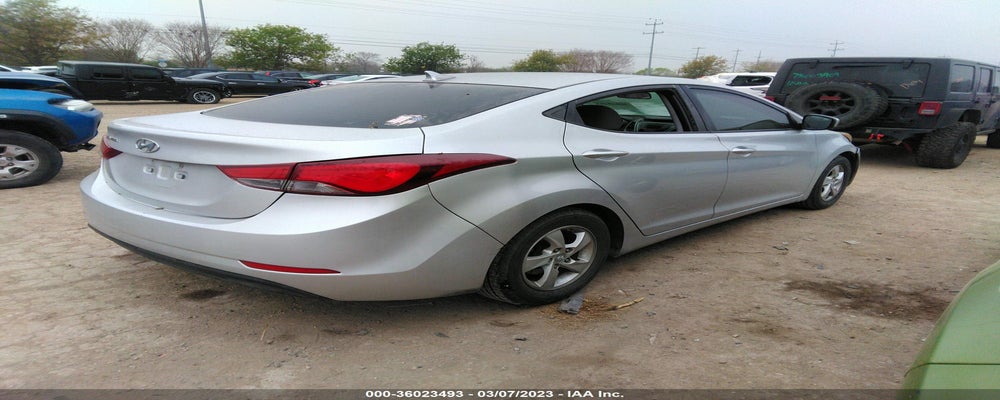 KMHDH4AE0EU166459 2014 HYUNDAI ELANTRA photo no. 4