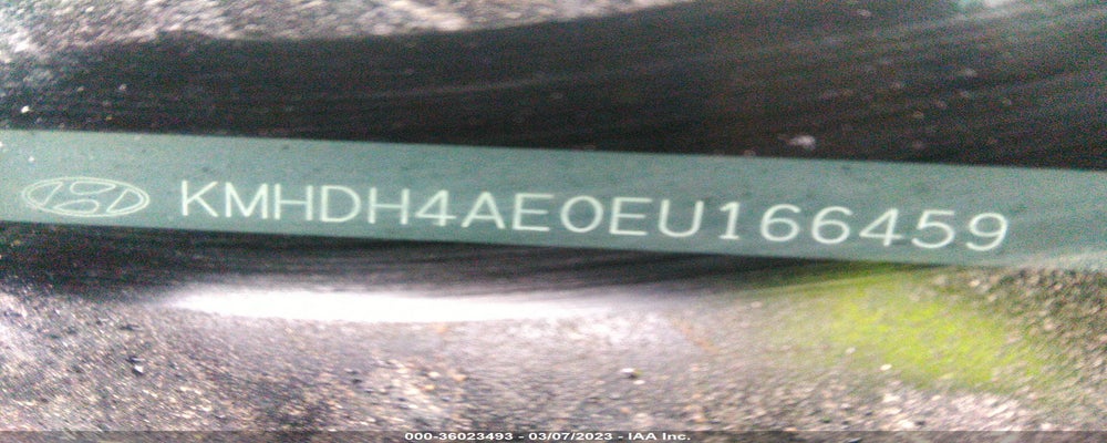 KMHDH4AE0EU166459 2014 HYUNDAI ELANTRA photo no. 9