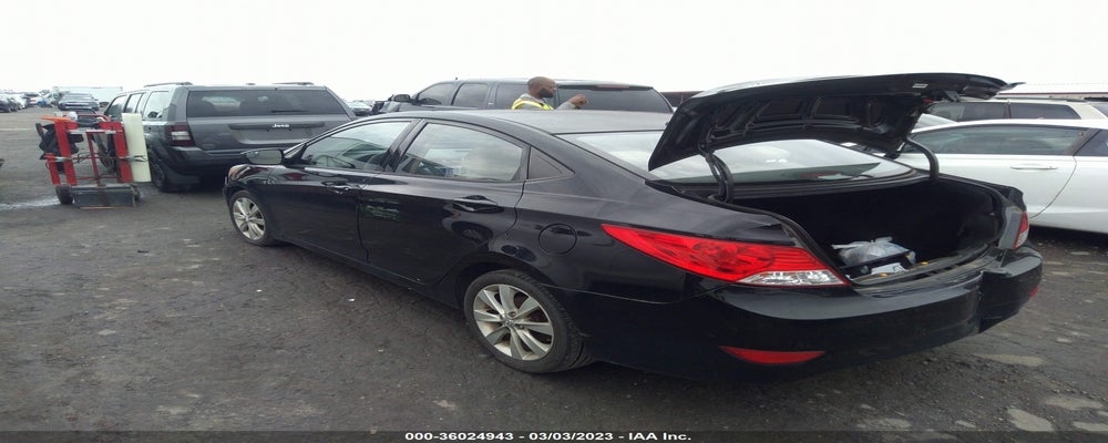 KMHCU4AE7EU607981 2014 HYUNDAI ACCENT photo no. 3