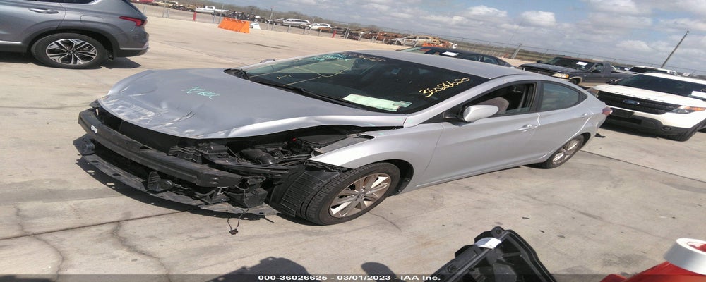 5NPDH4AE3EH468374 2014 HYUNDAI ELANTRA photo no. 2