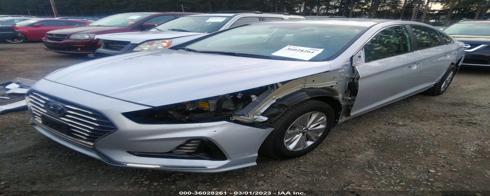 KMHE24L33JA080074 2018 HYUNDAI SONATA HYBRID photo no. 2