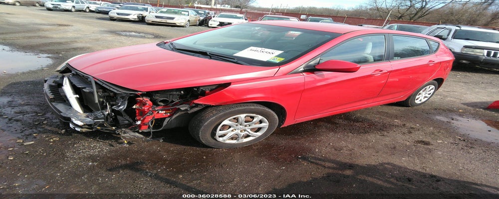 KMHCT5AE2EU194215 2014 HYUNDAI ACCENT photo no. 2
