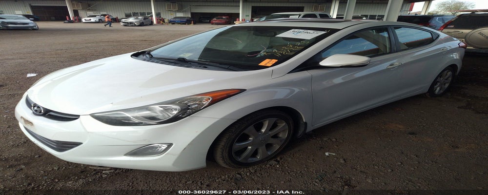 5NPDH4AE7CH118422 2012 HYUNDAI ELANTRA photo no. 2