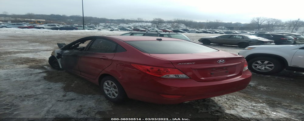 KMHCT4AEXDU482279 2013 HYUNDAI ACCENT photo no. 3