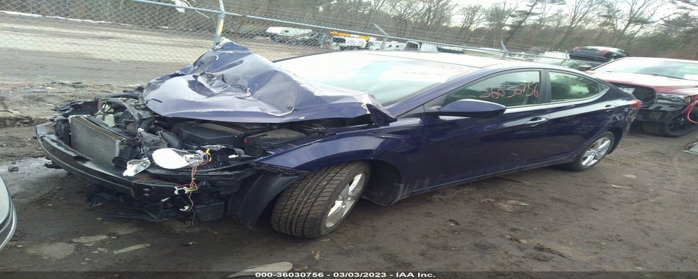 5NPDH4AE8DH430010 2013 HYUNDAI ELANTRA photo no. 2