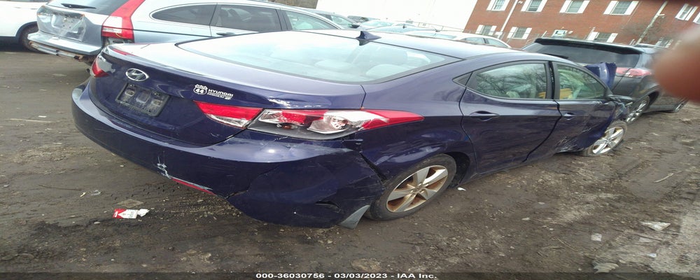 5NPDH4AE8DH430010 2013 HYUNDAI ELANTRA photo no. 4