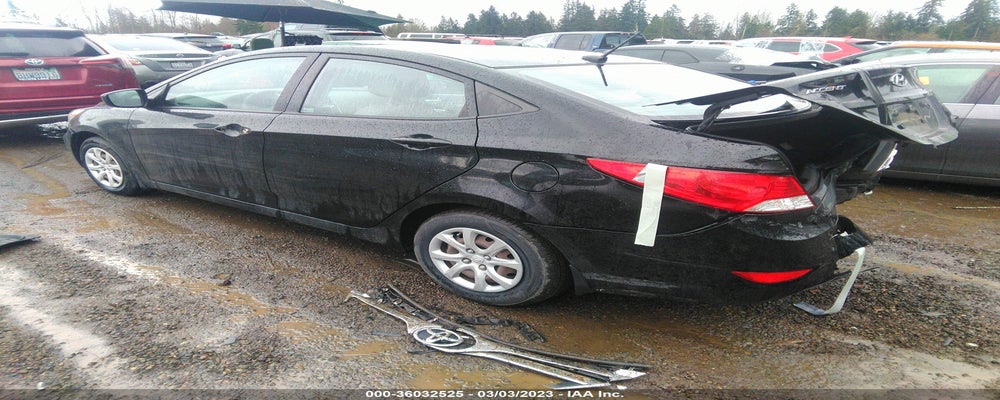KMHCT4AE7DU349222 2013 HYUNDAI ACCENT photo no. 3