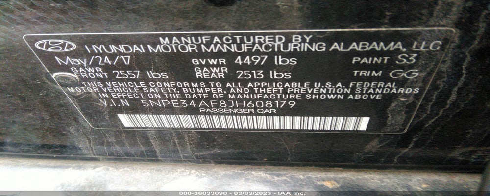 5NPE34AF8JH608179 2018 HYUNDAI SONATA photo no. 9