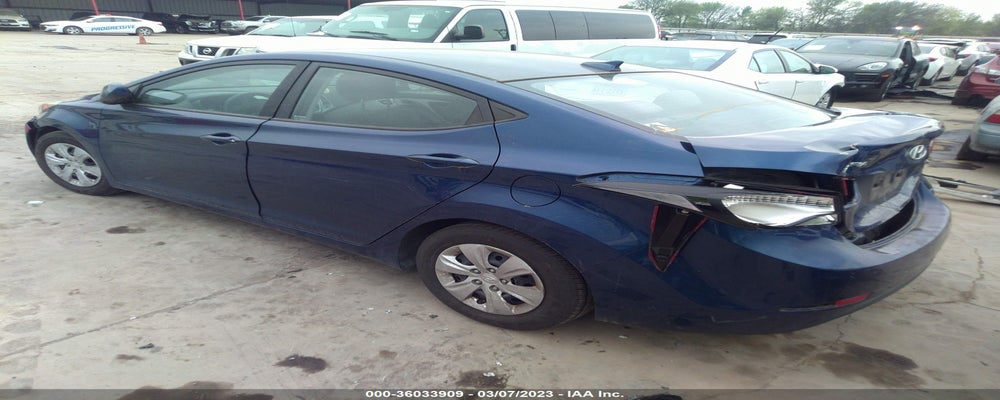 5NPDH4AE8GH754191 2016 HYUNDAI ELANTRA photo no. 3