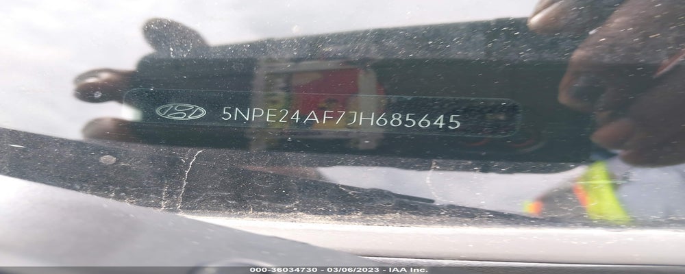 5NPE24AF7JH685645 2018 HYUNDAI SONATA photo no. 9