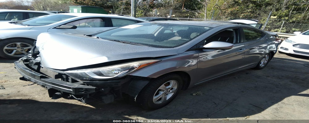KMHDH4AEXEU182572 2014 HYUNDAI ELANTRA photo no. 2