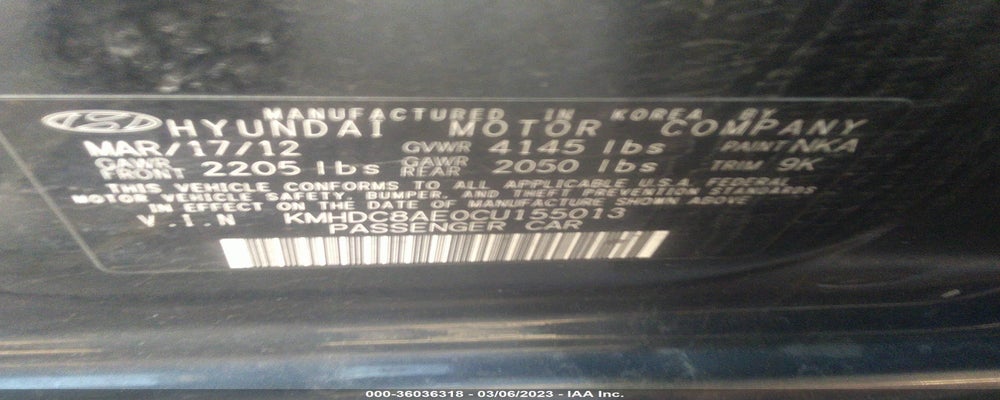 KMHDC8AE0CU155013 2012 HYUNDAI ELANTRA TOURING photo no. 9
