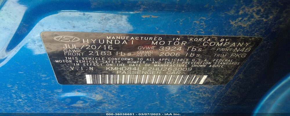 KMHD84LF2HU263009 2017 HYUNDAI ELANTRA photo no. 9