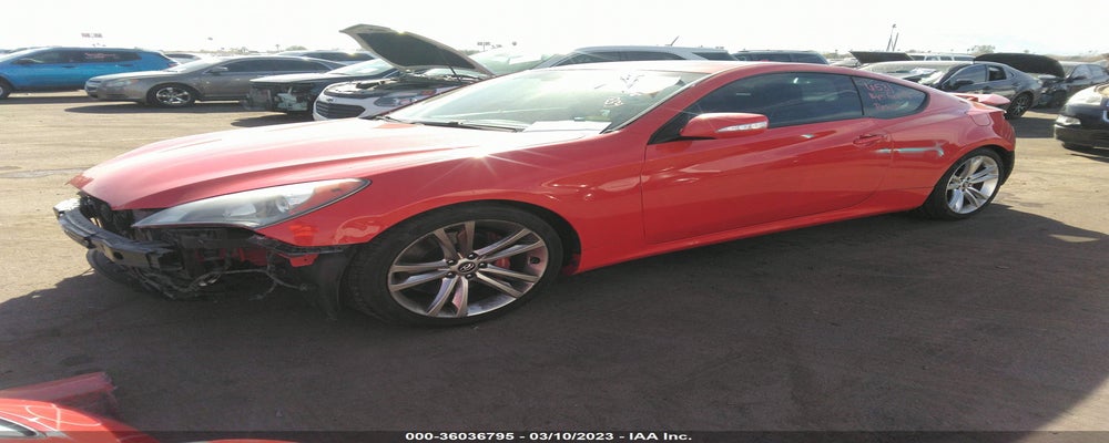 KMHHU6KH3CU076107 2012 HYUNDAI GENESIS COUPE photo no. 2